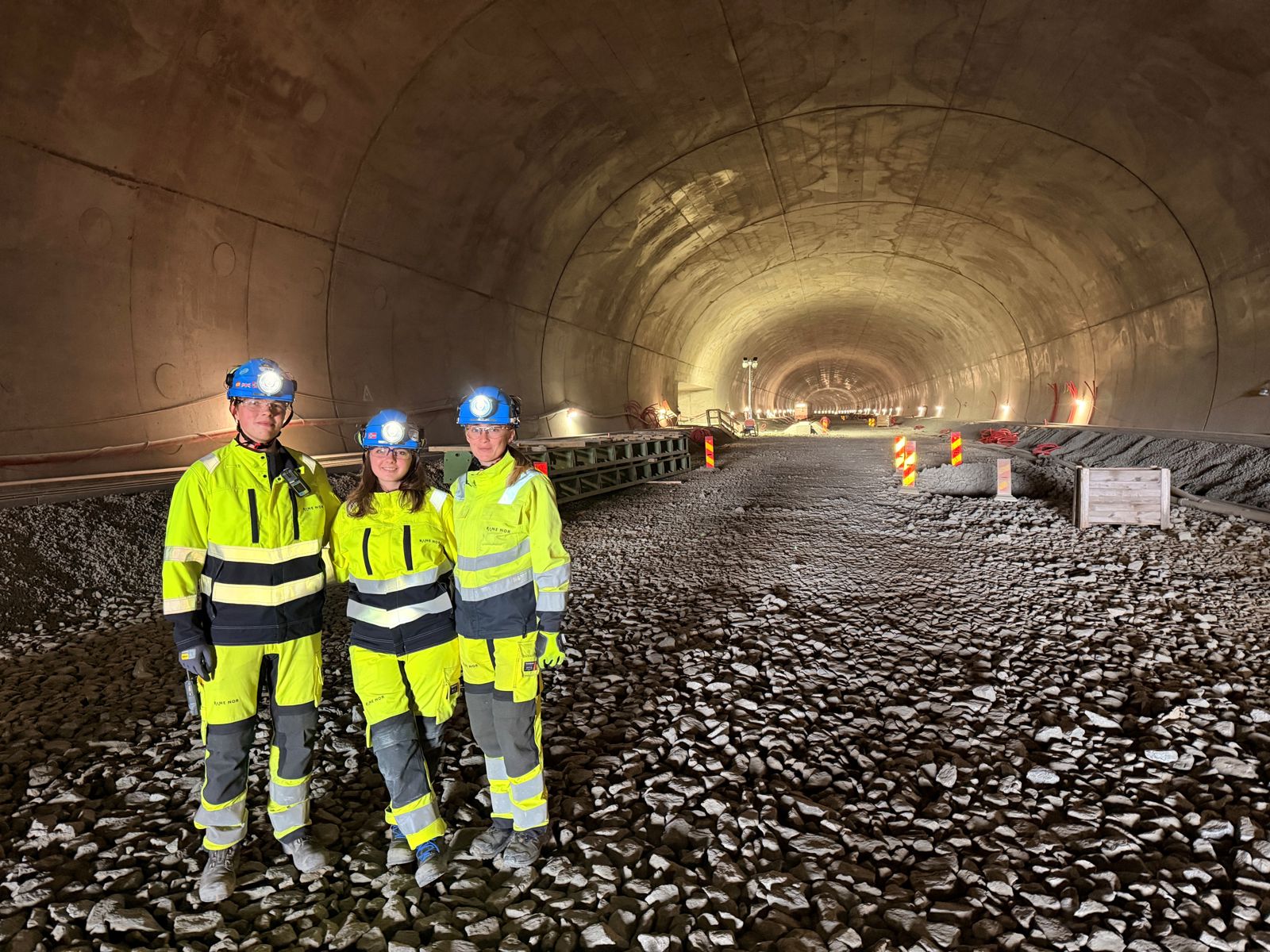 Foto inne fra Carlbergtunnelen.