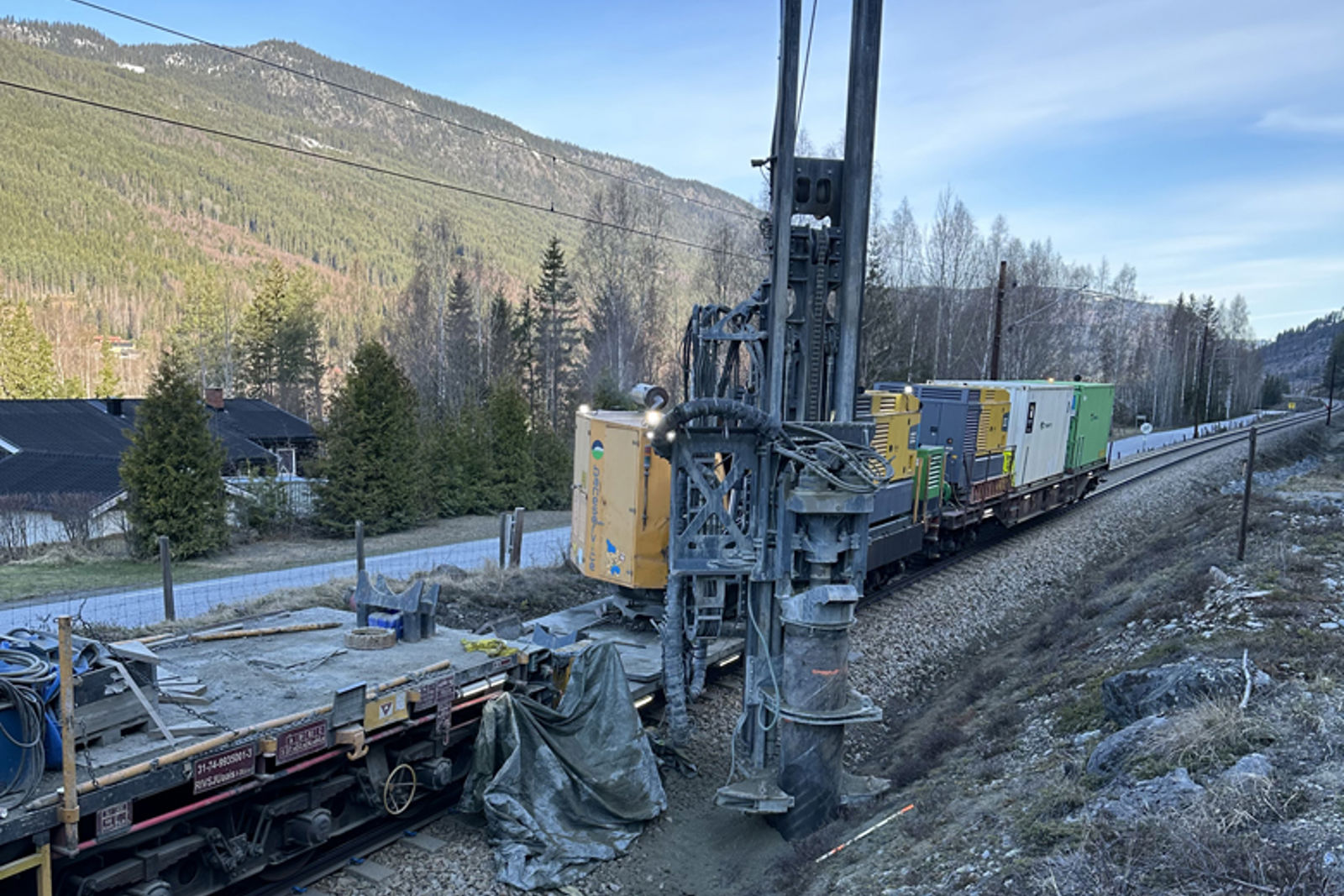 Arbeidstog med bor