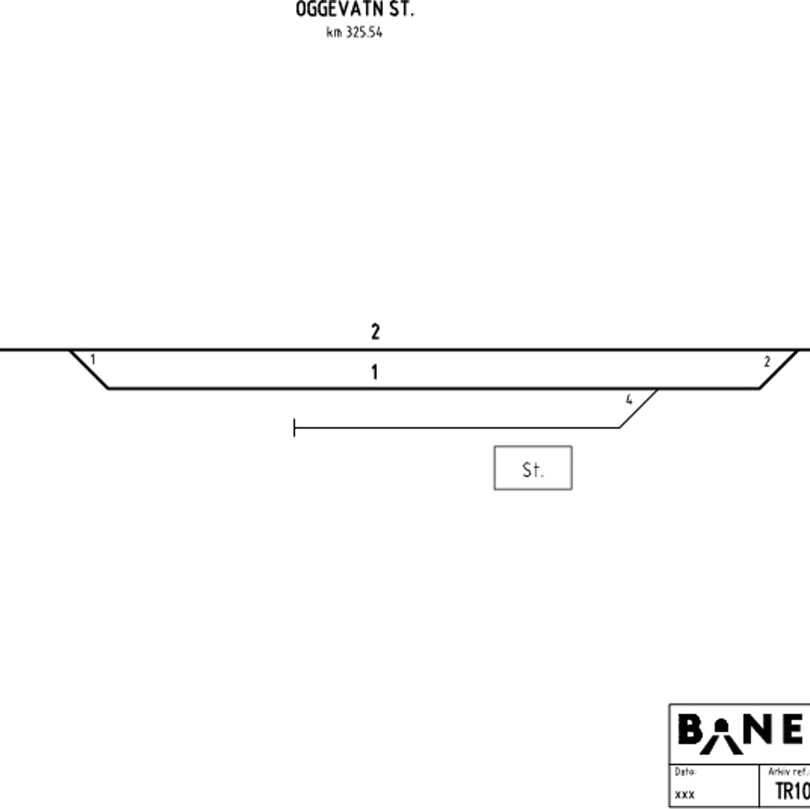 Sporplan Oggevatn stasjon